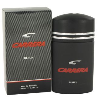 Carrera Black for Men by Muelhens EDT Spray 3.4 oz
