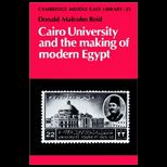 Cairo Univesity and Making of Modern Egypt