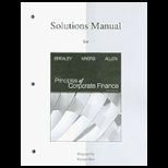Principles of Corporate Finance  Solution Manual