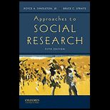 Approaches to Social Research