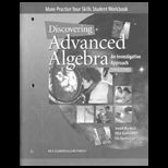 Discovering Advanced Algebra Workbook
