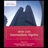 Mth1105 Intermediate Algebra (Custom Package)