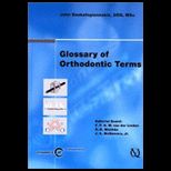 Glossary Orthodontic Terms Volume 1   With CD