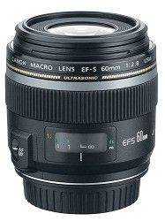 Canon EF S 60mm f/2.8 Macro USM Lens for Canon SLR Cameras