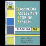 Classroom Assessment Scoring System Pre K