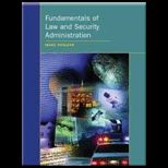 Fundamentals of Law and Security Admin. (Canadian)