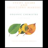 Organic Chemistry   Study Guide and Solution Manual