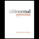 Abnormal Psychology   With DSM 5 Chart