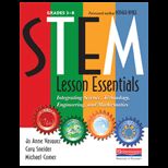 Stem Lesson Essentials, Grades 3 8 Integrating Science, Technology, Engineering, and Mathematics