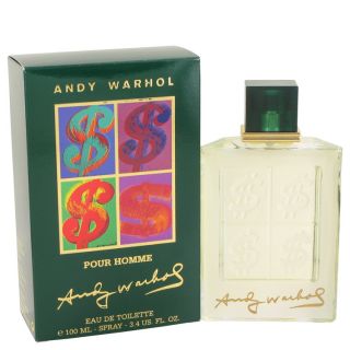 Andy Warhol for Men by Andy Warhol EDT Spray 3.4 oz