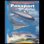 Passport to Mathematics , Book 2 (With Assessment Handbook)