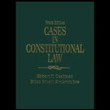 Cases in Constitutional Law
