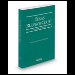Texas Rules of Court, State 2014