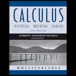 Calculus  Multivariable   Student Solution Manual
