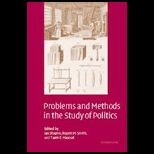 Problems and Methods in Study of Politics