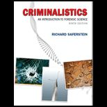 Criminalistics  Introduction to Forensic Science   With Lab Manual