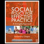 Social Policy for Effective Practice A Strengths Approach