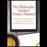 Philosophy Student Writers Manual