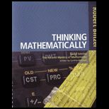 Thinking Mathematically (Custom)