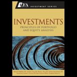 Investments Principles of Portfolio and Equity Analysis
