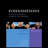Foundations  Critical Thinking, Reading, and Writing (Canadian)