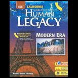 Holt World History Human Legacy, California Edition