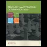 Research and Strategic Communication (Custom)