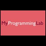 Problem Solving and design   MyProgrammingLab Access