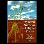 Mineral Nutrition of Higher Plants
