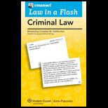 Criminal Law 2010 Law in a Flash Cards