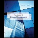 Foundations of Financial Management With Value Card and Access