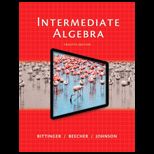 Intermediate Algebra (Paper)   With Access
