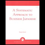 Systemic Approach to Business Japanese
