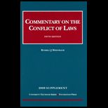 Commentary on the Conflict of Law, 5th, 2009 Supplement
