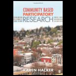 Community Based Participatory Research