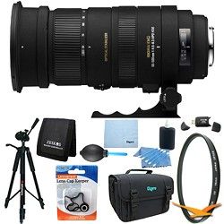 Sigma APO 50 500mm F4.5 6.3 DG OS HSM f/ Canon EOS Lens Kit Bundle