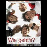 Wie Gehts?  With Student Activities Manual