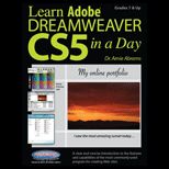 Learn Adobe Dreamweaver CS5 in a Day