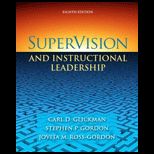 SuperVision and Instructional Leadership  A Developmental Approach
