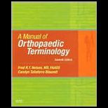 Manual of Orthopaedic Terminology