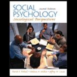 Social Psychology Socio CUSTOM PKG. <