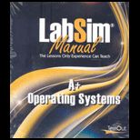 Labsim MAnual  A+ Operating Systems Programming  With CD