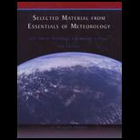 Essentials of Meteorology SEL. MAT. (Custom)