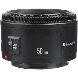 Canon EF 50mm F/1.8 II Standard Auto Focus Lens