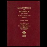 McCormick on Evidence, Volume 1