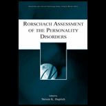 Rorschach Assessment of Personality