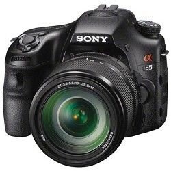 Sony SLTA65VM   a65 Digital SLR Camera 24.3 MP with 18 135mm Zoom Lens