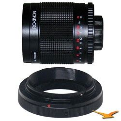 Rokinon 500M   500mm f/8.0 Mirror Lens for Olympus / Panasonic