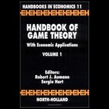 Handbook of Game Theory Volume 1