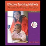 Effective Teaching Methods (Custom Package)